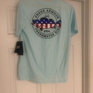 Under Armour Freshwater Division T-Shirt - Light Blue